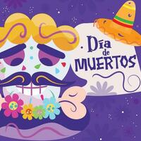 Day of the Dead Altar in Mexico vector