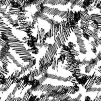 Seamless pattern with black pencil brushstrokes vector