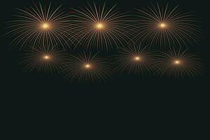 Firework Design for Celebration vector