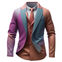 Polyvalence de Créatif costume blazer différent Couleur conception ai génératif png