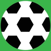un fútbol, fútbol pelota, fútbol americano ilustración vector con verde fondo, firmar y etiqueta para un fútbol, adecuado para social medios de comunicación y educativo contenido y t camisa impresión y pancartas y póster