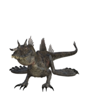 aquário dinossauro isolado 3d png