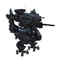 Roboter isoliert 3d png