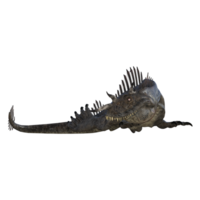 aquadron dinosaure isolé 3d png