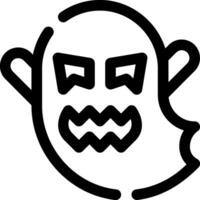 This icon or logo is found about Hallowen Festival or other where it explains the elements related to Halloween such as property etc  and can be used for web, application and logo design vector