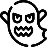 This icon or logo is found about Hallowen Festival or other where it explains the elements related to Halloween such as property etc  and can be used for web, application and logo design vector