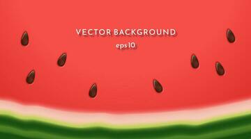 The background of a watermelon of watermelon with bones. Watermelon Day. vector