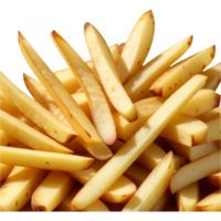 emballé patates français frites.ai génératif png