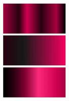 Set of pink and black gradient backgrounds and texture for mobile application or wallpaper. Vivid design element for banner, cover, wall paint. Modern screen vector design with dark pink.