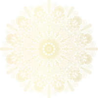golden Mandala.Mandala de Lujo .Farbe Dorado png