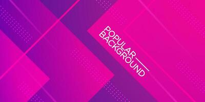 Abstract pink and purple gradient background with shadow and simple overlap square lines. Looks 3d with additional light. suitable for posters, brochures, e-sports and others. Eps10 vector