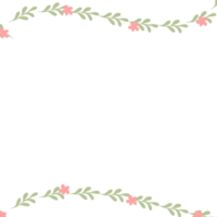 a wreath of flowers on a transparent background png