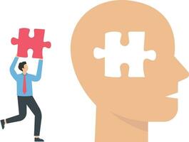 Puzzle connection or solving business problems vector