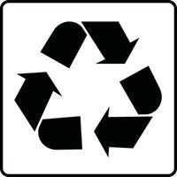 Circular arrows. Circular motion icon. Recycling symbol. Refresh and reload template. Vector