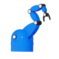 ärm robot artificiell intelligens 3d ikon png