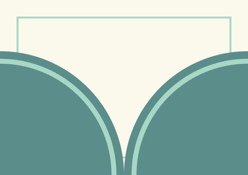 semicircular abstract shape background, free copy space area. Template for design of certificate, charter, presentation, banner, poster. vector