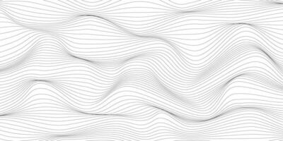 Wave pattern on white background. EPS10 vector