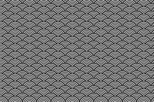 Japanese background with black and white color vector. Abstract template with geometric pattern. vector