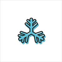 nieve icono vector