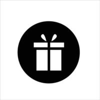 Gift icon vector