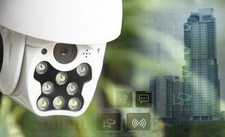 IP wifi wireless security camera supports Internet installation technology, security systems, smart home applications photo