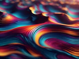 Abstract and light gradient theme background, AI generated. photo