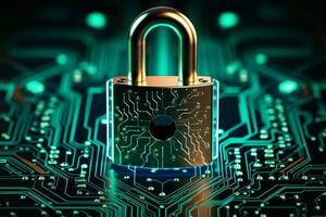 Secure cyberdata is the gateway to unlocking advanced technological frontiers AI Generated photo