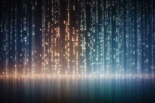 Binary codes wallpaper ai genreated