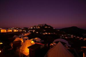 el noche ver a Lun mermelada, chaing Mai, Tailandia foto