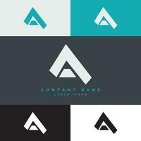 Letter A logo vector