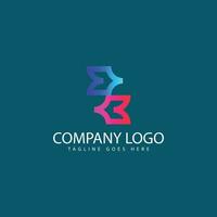 K Logo Design Simple Gradient vector