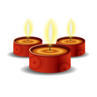 Diwali diya decorazione png