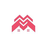 Modern house design element vector with modern creative concept idea