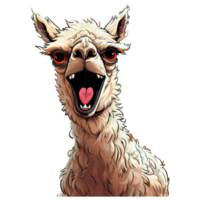 lama . ai gegenereerd png