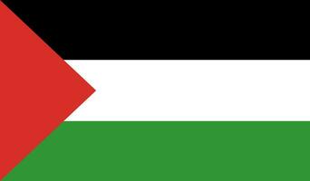 Palestine national flag vector icon. Save Palestine. we support Palestine.