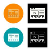 Online Tutorials Vector Icon