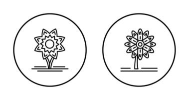 Daffodil and Daisy Icon vector