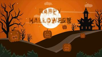 Animated footage of Halloween celebrations, this celebration is dedicated to commemorating the dead, including saints, martyrs, and all the faithful who have died video