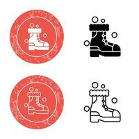 Snowshoes Vector Icon