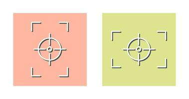 focus vertical and focus horizontal Icon vector