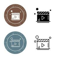 Video Player Vector Icon