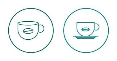 Coffee and coffee Mug  Icon vector