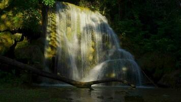 Falan correa cascada, phu Pha hombre nacional parque n / A nong thum subdistrito, amigo fae distrito, khon Kaen provincia video