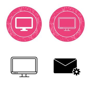 Lcd Vector Icon