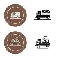 Delivery Truck Vector Icon