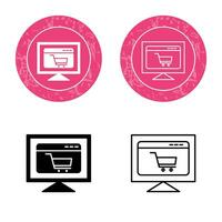 Ecommerce Website Vector Icon