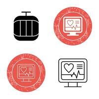 Cable Car Vector Icon