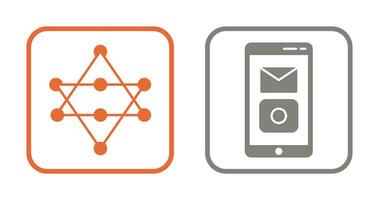 Networks and Mobile Applications Icon vector