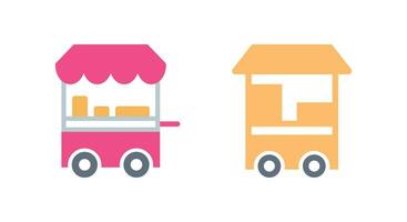 Street Food Icon. Street Food Flat Icon Symbol Vector Illustration