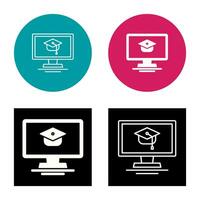 Online Course Vector Icon